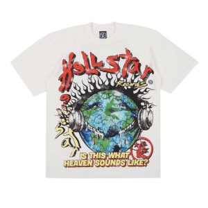 Hellstar Studios Heaven On Earth Cream Tee